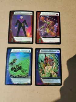 Upper Deck VS System DC Marvel Foil Release Promo cards lot 4 Finishing Move - Image 1