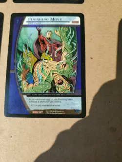 Upper Deck VS System DC Marvel Foil Release Promo cards lot 4 Finishing Move - Image 3