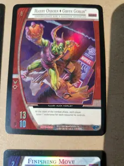 Upper Deck VS System DC Marvel Foil Release Promo cards lot 4 Finishing Move - Image 4