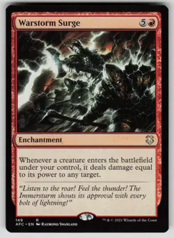 Warstorm Surge Normal R Commander: Adventures in the Forgotten Realms 149 NM - Image 1