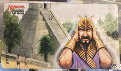 Magic the Gathering MTG Playmat - Grand Prix Las Vegas - Ancestral Recall - Image 1