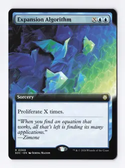 Expansion Algorithm (Extended Art) 69 MTG Commander: Secrets of Strixhaven (SOC) - Image 1