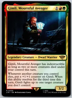 Gimli, Mournful Avenger R Universes Beyond: The Lord of the Rings: Tales of Midd - Image 1