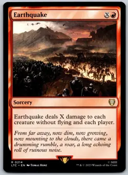 Earthquake R Commander: The Lord of the Rings: Tales of Middle-earth 214 NM - Image 1