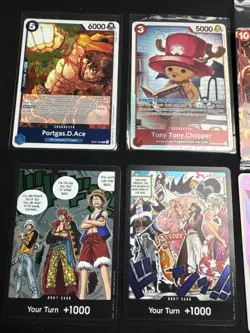 One Piece SR Super Rare Card Lot 21 HOLOS (132 Cards) Game Trading Cards - Image 2