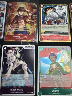 One Piece SR Super Rare Card Lot 21 HOLOS (132 Cards) Game Trading Cards - Image 3