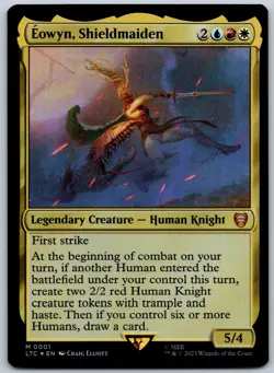 Eowyn, Shieldmaiden Foil M Commander: The Lord of the Rings: Tales of Middle-ear - Image 1