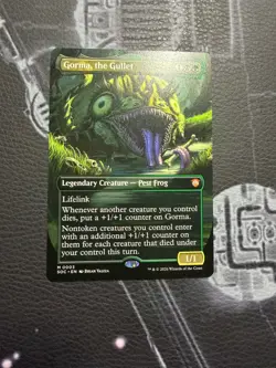 Gorma, the Gullet Commander: Secrets of Strixhaven Borderless Mythic Rare - Image 1