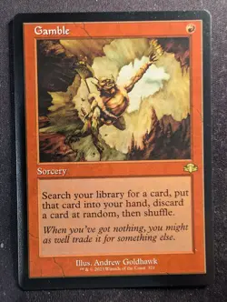 Gamble - Retro Frame - Dominaria Remastered (MTG) - Image 1