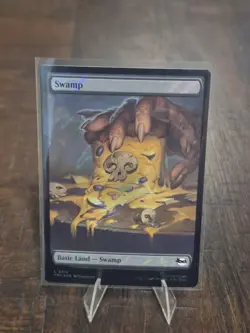 Swamp #312 (Surge Foil) - Basic Land - MTG Teenage Mutant Ninja Turtles TMNT NM - Image 1