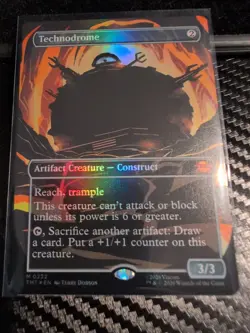 Technodrome (Borderless) Teenage Mutant Ninja Turtles Foil - Image 1