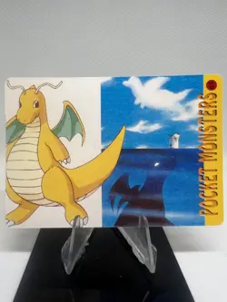 Pokemon Vintage Pocket Monsters Vending HOLO Prism Sticker 1999 Nintendo Japan - Image 2