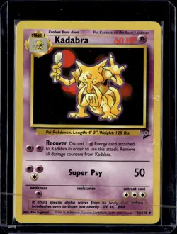 Kadabra - 046/130 / Base Set 2 2000 MP / Pokemon TCG - Image 1