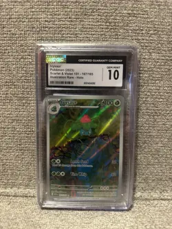 2023 Pokemon Ivysaur 167/165 Special Illustration Rare CGC 10 Gem Mint - Image 1