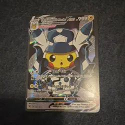 The Pokemon Company Poncho-Wearing Pikachu 038/SM-P Holo Japanese Pokemon TCG - Image 1