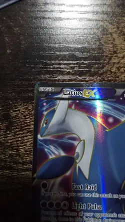 Latios EX [Full Art Holo] 101/108 XY Roaring Skies Pokemon Card TCG - Image 2