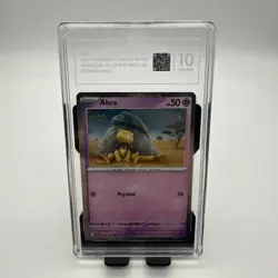 Pokemon Graded TAG 10 Abra 063/165 Scarlet & Violet 151 Cosmos Holo Promo PSA - Image 1