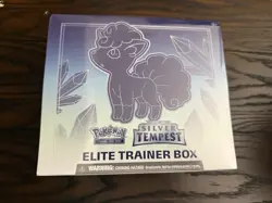 Pokemon TCG: Sword & Shield - Silver Tempest ETB Elite Trainer Box New Sealed - Image 1