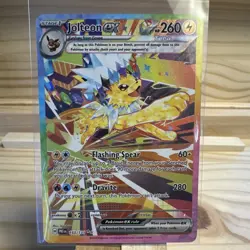 The Pokemon Company Jolteon ex Sv: Prismatic Evolutions Illustration Rare Holo … - Image 1