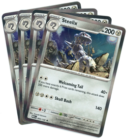 x4 Steelix (Holo) 093/132 - Mega Evolution - Pokemon - NM/M English - Image 1