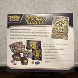 Pokemon TCG Scarlet & Violet Surging Sparks Elite Trainer Box ETB Sealed Pikachu - Image 2