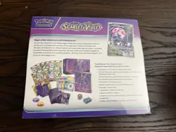 Scarlet and Violet Base Set Pokemon Center Exclusive ETB (Miraidon) New - Image 2