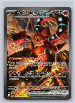 Volcanion ex 182/159 Special Illustration Rare Journey Together Pokemon NM - Image 1
