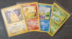 Pokemon Gym Challenge 1st Edition Fighting, Lightning, and Water Energy w/ Bonus - Image 3