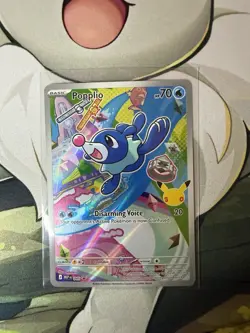 Pokemon ~ Popplio MEP 045 First Partner Illustration Promo 30th Anniversary : NM - Image 1