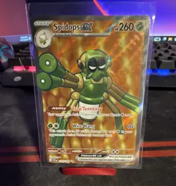 Pokemon Spidops EX Holo Ultra Rare SV01 Scarlet & Violet 223/198 260 EN - Image 1