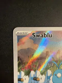 Pokemon TCG Swablu Paradox Rift 213/182 Holo Illustration Rare - Image 3