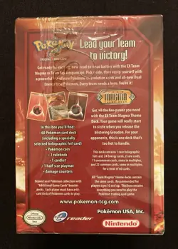 2004 Pokemon TCG Team Magma Theme Deck "EX MAGMA VS AQUA” Factory Sealed 🔥🔥🔥 - Image 2