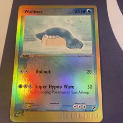 Pokemon Card - Wailmer Sandstorm 83/100 Common Reverse Holo LP - Image 1