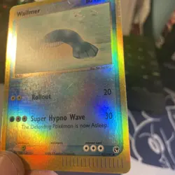 Pokemon Card - Wailmer Sandstorm 83/100 Common Reverse Holo LP - Image 3