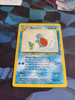 Wartortle Southern Islands Promo Pokemon TCG 15/18 LP English 2001 - Image 1