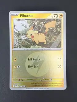 Pikachu 55/217 Reverse Holo ASC Pokemon Card NM - Image 1