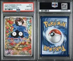 2026 Pokemon Ascended Heroes Erika's Tangela Illustration Rare PSA 10 - Image 3