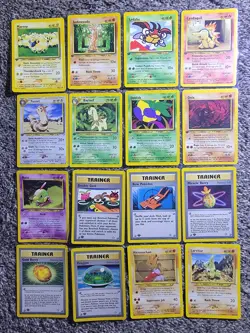 Pokemon Vintage 1st Ed WOTC Neo Genesis 16 Lot Non Holo Regular No Dupes - Image 1