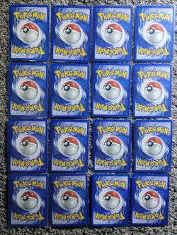 Pokemon Vintage 1st Ed WOTC Neo Genesis 16 Lot Non Holo Regular No Dupes - Image 2