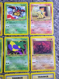 Pokemon Vintage 1st Ed WOTC Neo Genesis 16 Lot Non Holo Regular No Dupes - Image 4