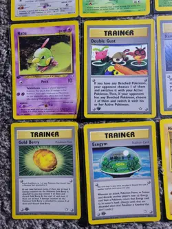 Pokemon Vintage 1st Ed WOTC Neo Genesis 16 Lot Non Holo Regular No Dupes - Image 5