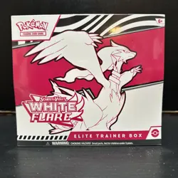 Pokemon TCG Scarlet & Violet White Flare Elite Trainer Box Factory Sealed ETB - Image 1