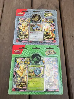 Pokemon TCG Ascended Heroes 2 Packs Blisters - Erika And Larry - Image 1
