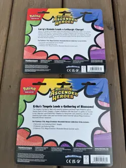 Pokemon TCG Ascended Heroes 2 Packs Blisters - Erika And Larry - Image 2