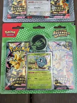 Pokemon TCG Ascended Heroes 2 Packs Blisters - Erika And Larry - Image 4