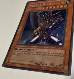 Yugioh Buster Blader BPT-008 Secret Rare LP - Image 2