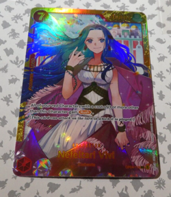 One Piece Card Game English Championship Carte Holo Nefeltari Vivi OP04-118 SEC - Image 1