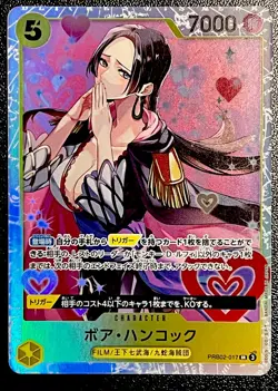 One Piece Boa Hancock PRB02-017 SR the Best Vol.2 Japanese NM Super Rare TCG - Image 1