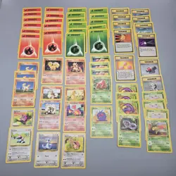 Vintage Pokemon Cards 59 Bulk Lot - Image 1