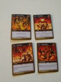 World of Warcraft TCG CCG Trading Card Game Lot of 24 Cards 2006 - Image 2